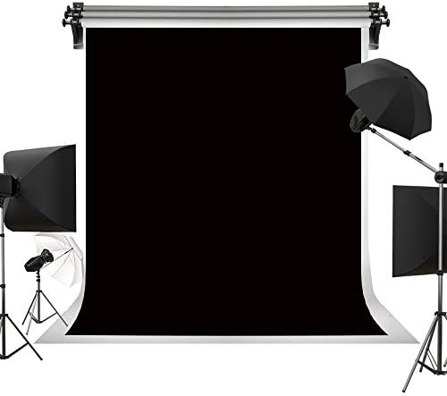 Kate 6ft × 9ft Solid Black Backdrop Retrato Background for Photography Studio