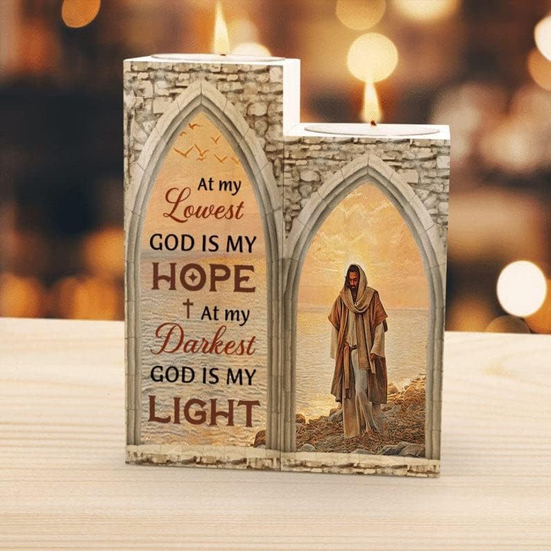 No meu Deus, Deus, é minha esperança no meu deus mais sombrio é o meu presente de velas leves para aniversário, Natal, X-Mas, Haloween, Valentine