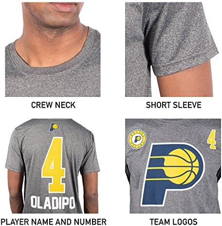 T-shirt de manga curta masculina do Ultra Game NBA