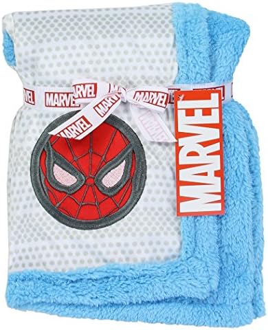 Spider Man Super Soft Woece 30 x 30 cobertor de bebê