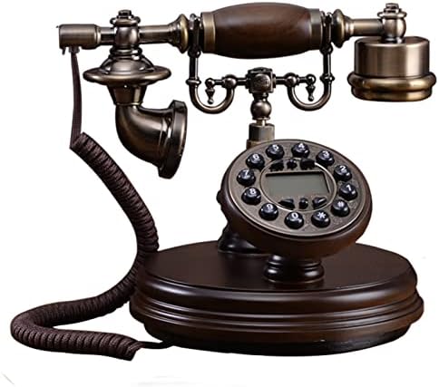 Counicball Rotário Dial Telefone Classic Desk American Wired Rotar