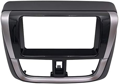 Quadro estéreo de carros asvegen, moldura de rádio de carro para Toyota VIOS -2018 DVD GPS Navi Player Painel Dash