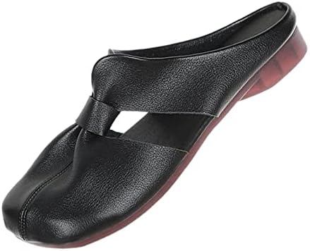 Sandálias de flip -flop de usyfakgh para mulheres moda de tamanho grande tampa de dedão de fundo macio de candes oco sandálias