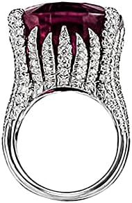 Anéis de casamento para mulheres anel de presente Diamond Valentine's Banquet Gift No. 610 Dome Rings for Women