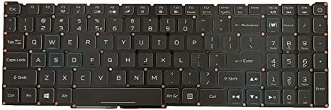 TiuGochr Substituição do laptop Layout dos EUA Teclado colorido do backlight para Acer Nitro 5 AN517-51 AN515-43 AN515-54 AN515-55