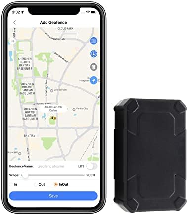 Rastreador GPS para veículos sem taxa mensal, mini-carros de carros 4G Rastreador de GPS magnético à prova d'água,