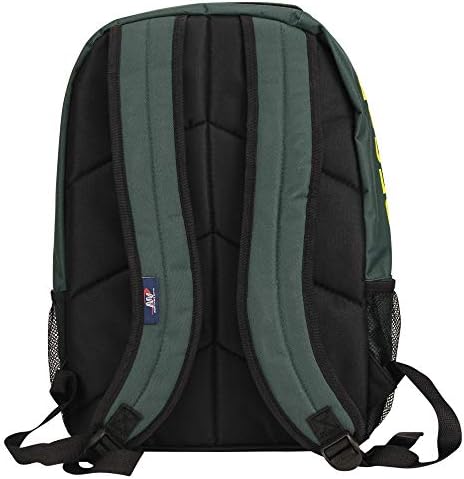 NCAA Backpack de laptop acolchoado e saco de cordas, bolsa de livros e combo Cinch