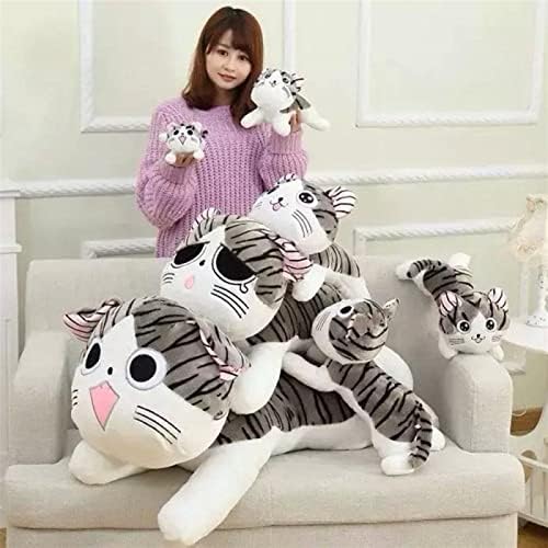 Tianminjiedm Big Cat Plush Brinquedos de pelúcia de pelúcia Catrague de travesseiro de boneca de brinquedo