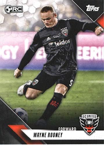 2019 TOPPS MLS #155 Wayne Rooney D.C. United Soccer Card