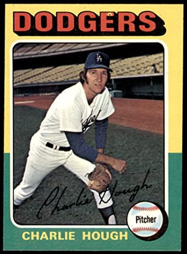 1975 Topps 71 Charlie Hough Los Angeles Dodgers NM Dodgers
