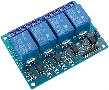 PIKIS 5V 1 2 4 8 Módulo de relé de canal com saída de relé optocoupler 1 2 4 8 vias Módulo de relé 1pcs