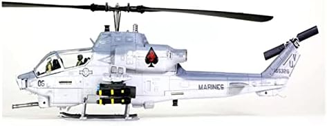 Apliqe Aircraft Models 1/48 U.S. Marine Corps AH-1W Modelo de GunShip Coleção acabada Coleção e exibição gráfica