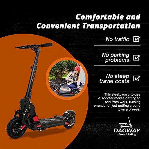 Dagway-Scooter elétrico de 56 milhas de longo alcance para adultos e crianças, scooter elétrico dobrável elegante, scooter motorizado de 500w de carregamento rápido, com amortecedores de choque da roda dianteira e traseira