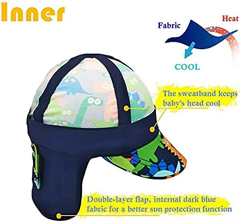 Baby Sun Hat Girls UPF 50 Summer Boys Hat Hat Sun Protection Cap