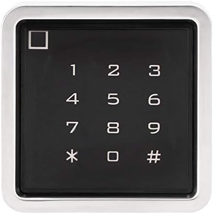 IP68 Cartão de controle de portas de metal à prova d'água IP68 Senha do teclado 26 Sistema de segurança doméstica