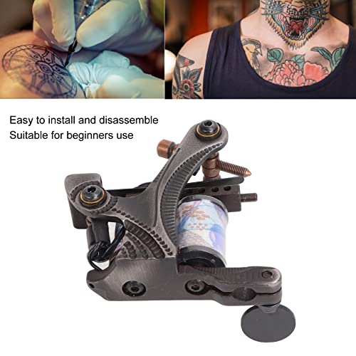 Máquina de tatuagem de corpo inteiro Tattoo de tatuagem Linha de máquina A agulhas descartáveis ​​kit de máquina de tatuagem durável