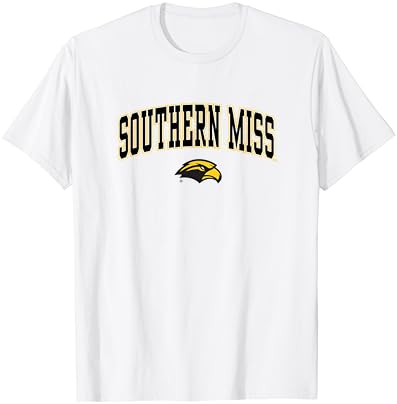 Sul do Mississippi Golden Eagles Arch Over White T-Shirt
