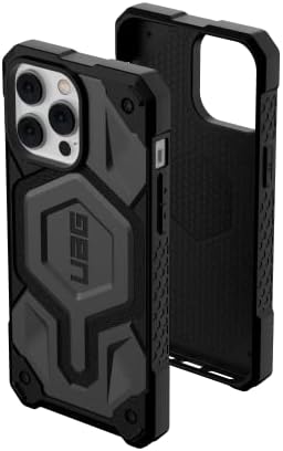Urban Armour Gear UAG iPhone 14 Pro Max Case 6.7 Monarch Pro Silver - Compatível com Tampa Protetora de Magsafe e 6,7 Pacaco