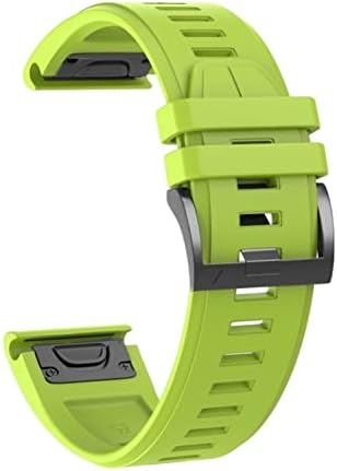 Ghfhsg 26 22 tira de faixa de vigilância de 20 mm para Garmin Fenix ​​7x ， Fenix ​​7 ， Fenix ​​7s Smart Watch Redunda Silicone EasyFit Strap Strap