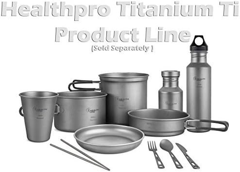 HealthPro Titanium Super Forte Capticks Profissionais leves com bolsa de armazenamento