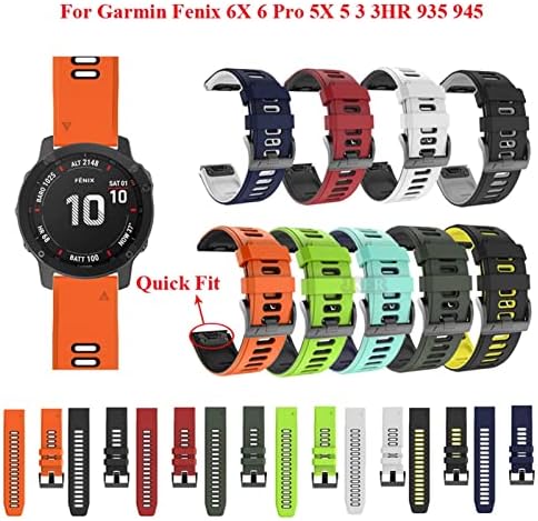 FEHAUK RELUGUELA VALEIRA REAGEMA SPRAP PARA GARmin Fenix ​​7 7x 6x Pro Watch EasyFit Wrist Band para Fenix ​​6 Pro