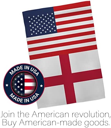 Copa do Mundo Inglaterra EUA Amizade Americana Bandeira Americana Pacote de Patio Patio Garden Jardim Patriótico Decorações