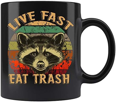 Live Fast Eat Lixer Urso