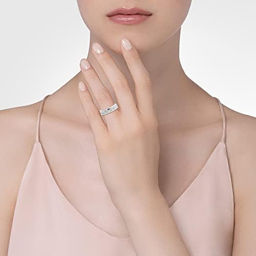 Anéis de frequência cardíaca sem jóias para mulheres anel de borboleta cristalina colorida cristal de borboleta linda presente de anel