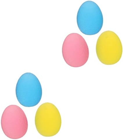 Doitool 6 PCs Grippers Squeeze Strength Grip ioga fortalecendo para treinadores Kids Color Paltando o pulso TPE e Fidget de adultos de formulário de ovo em forma de ovo em forma de ovo em forma de ovo