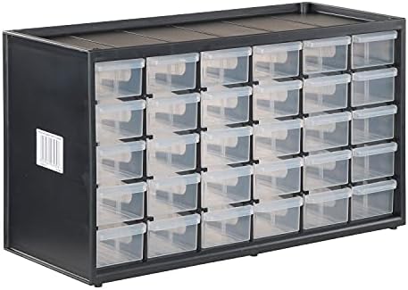 Organizador de armazenamento de artesãos, 30 pequenos sistema de armazenamento modular de gavetas, facilmente empilhável,