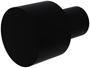Brasão Aliado G-10 de 5/8 de polegada, botão, preto fosco