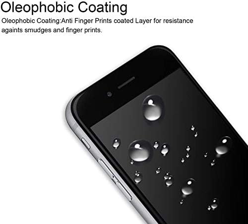 Protetor de tela anti -brilho SuperShieldz projetado para Apple iPhone 8 Plus e iPhone 7 Plus [vidro temperado] Anti Scratch, bolhas