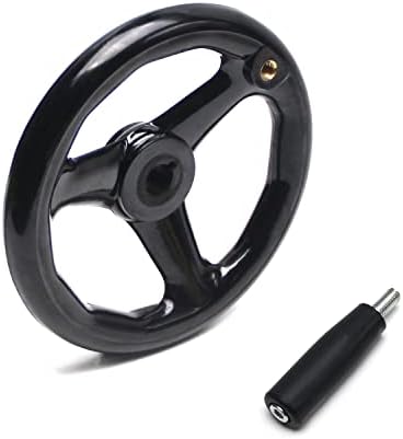 OTHMRO 1PCS roda redonda de três mãos 0,71 polegada diâmetro central de 7,87 pol.