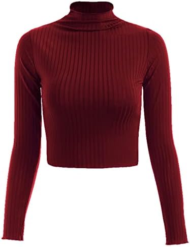 Camisolas femininas primavera 2023 cor sólida manga comprida malha cortada colheita novelas de fundo superior suéter de tamanho grande