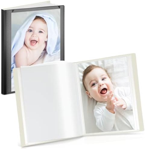 Cranbury Small Picture Book para 4x6 Fotos -, 4 x 6 portfólio Flumer com capa personalizável, 24 páginas Hold 48 fotos,