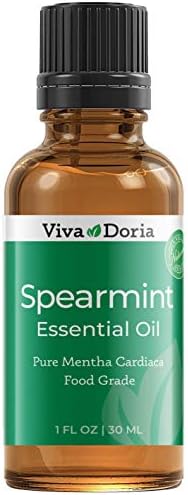Viva Doria de óleo essencial de hortelã, não diluído, grau alimentar, 30 ml