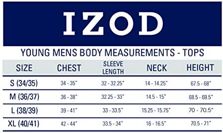 Izod Uniform Young Men's Short Sleeve Performance Polo Shirt