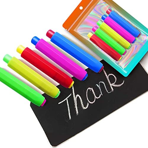 Gutes 5 peças coloridas portadores de giz de plástico ， Blackboard Setor de giz ajustável conjunto para professores Kids School Office