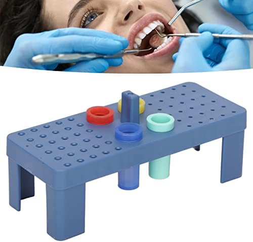 Caixas de brocas dentárias, organizador de estojo de caixa de caixa dental de orges