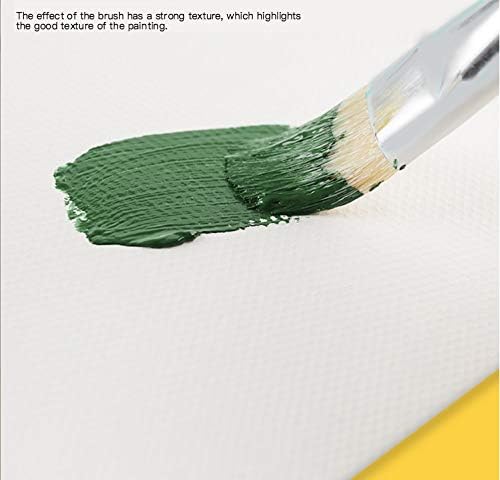 HNKDD 6PCS/Set, Artista Pintura a óleo escova a língua de pintura de pintura de pintura de pincel de desenho de desenho de