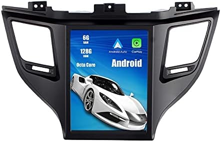 WOSTOKE Tesla Style 9,7 Android Radio CarPlay Android Auto AutoRadio Navigação de carro Multimídia GPS RDS DSP BT Substituição de unidade de cabeça WiFi para Hyundai Tucson 2015-2018, se aplicável