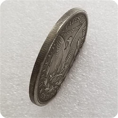 Cópia de kocreat 1899 Silver banhado U.s hobo moeda - réplica Morgan Dollar Coin -Art Levenir Coin Desafio Coin Moeda