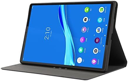 Tablet PC Protection Compatível com Lenovo Tab M10 Plus Case10.6inch Caixa de comprimido, TPU de Multi-Soft Tampa traseira Sono/desperta automática, capa não metálica à prova de choques esbeltos (cor: escuro