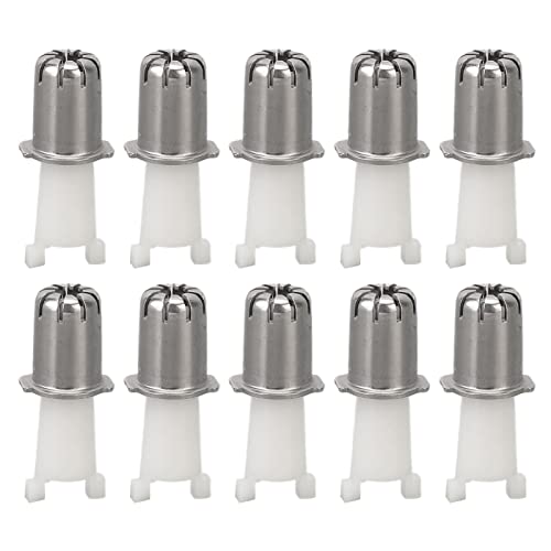 10pcs Nariz Hair timer Head de barbear preciso substituto universal cabeças de lâmpada para segurança, presentes perfeitos para o dia dos pais