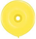 Qualatex 16 Balões de látex de donut geo, pacote roxo - pacote de 25