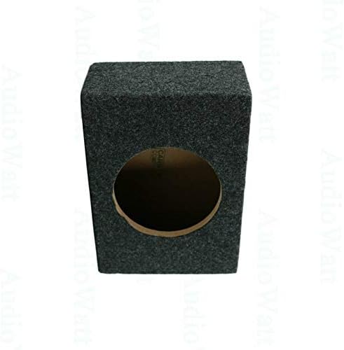 2x audiotek ca-65cb 6,5- polegada Caixa de alto-falante ventilada Gabinete de gabinete de textura de textura de textura Cup para