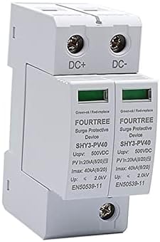 Eksil PV Protector 2P 500VDC Dispositivo SPD CUSTO HOMARENTE SOLAR SISTEMA SISTEMA DE COMBINER CAIXA Laser Marking