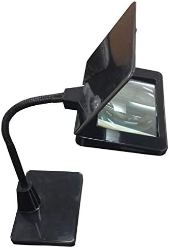 Elucidar linear de mesa pesado com 30 LED, lente retangular 3x - preto: MG -15163