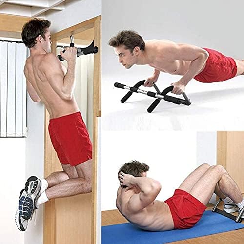 Yasez Perfect Fitness Multi-Gym Doorway Pull Up Bar Bar portátil Sistema de Ginásio Iron Gym Total da parte superior