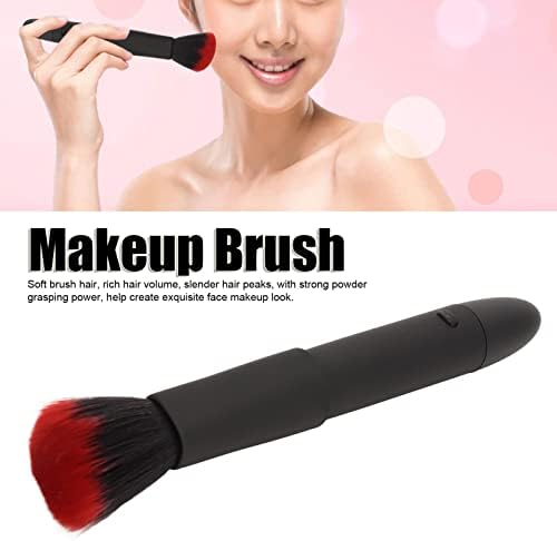 Escova de cosméticos elétricos, 10 engrenagens escovas de maquiagem USB Brush cosmético de escova de blush à prova d'água multifuncional para salão de beleza